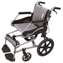 康扬轮椅SM150.3C F16寸小轮、加宽豪华款、一体成型车架
